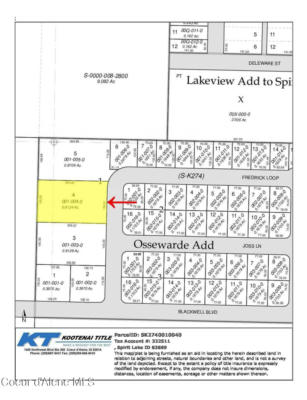 LT 4 W FREDRICK LOOP, SPIRIT LAKE, ID 83869, photo 5 of 5